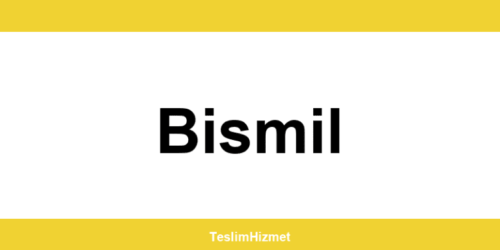 PTT Kargo Bismil şubeleri ve iletişim bilgileri