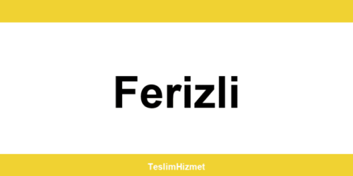 PTT Kargo Ferizli şubeleri ve iletişim bilgileri