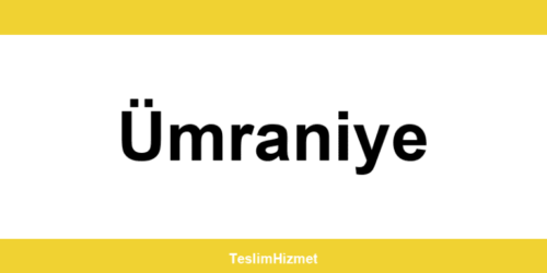 PTT Kargo Ümraniye şubeleri ve iletişim bilgileri
