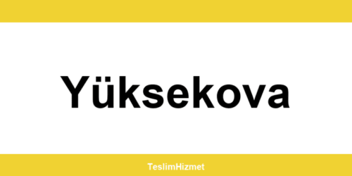 PTT Kargo Yüksekova şubeleri ve iletişim bilgileri
