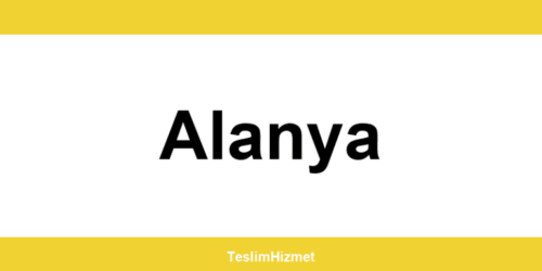 PTT Kargo Alanya şubeleri ve iletişim bilgileri