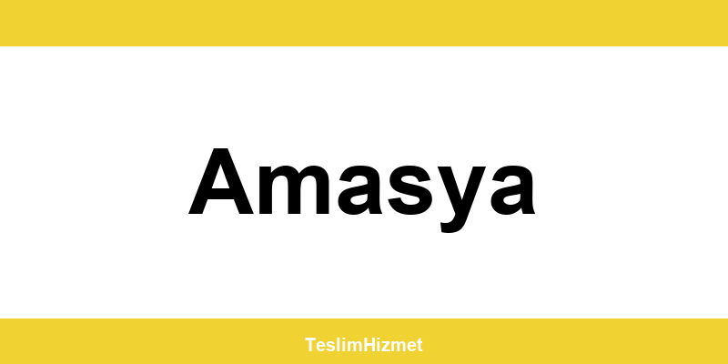 PTT Kargo Amasya şubeleri ve iletişim bilgileri