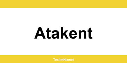 PTT Kargo Atakent şubeleri ve iletişim bilgileri