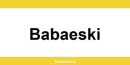 PTT Kargo Babaeski şubeleri ve iletişim bilgileri