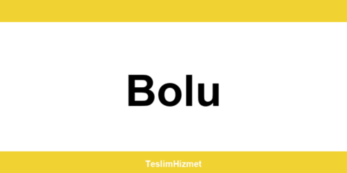 PTT Kargo Bolu şubeleri ve iletişim bilgileri