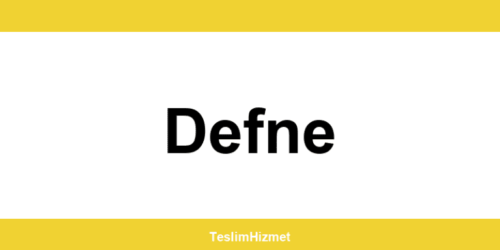 PTT Kargo Defne şubeleri ve iletişim bilgileri