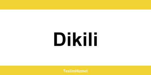 PTT Kargo Dikili şubeleri ve iletişim bilgileri