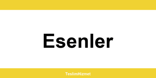 PTT Kargo Esenler şubeleri ve iletişim bilgileri