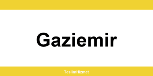 PTT Kargo Gaziemir şubeleri ve iletişim bilgileri