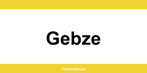 PTT Kargo Gebze şubeleri ve iletişim bilgileri