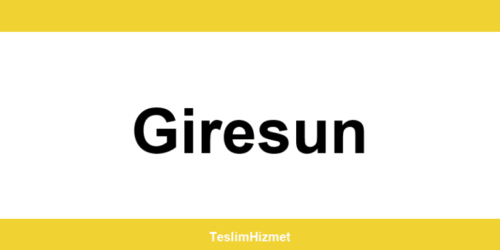 PTT Kargo Giresun şubeleri ve iletişim bilgileri