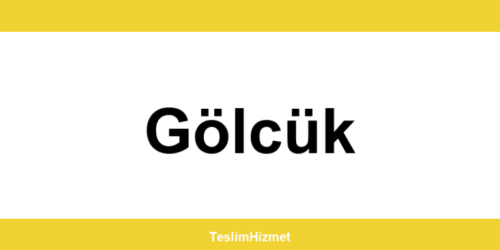 PTT Kargo Gölcük şubeleri ve iletişim bilgileri