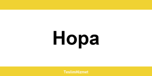 PTT Kargo Hopa şubeleri ve iletişim bilgileri