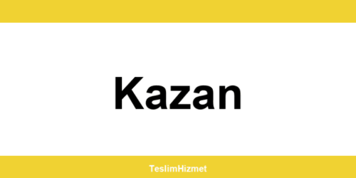 PTT Kargo Kazan şubeleri ve iletişim bilgileri
