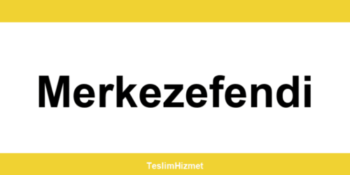 PTT Kargo Merkezefendi şubeleri ve iletişim bilgileri