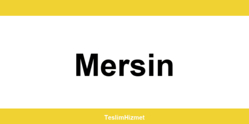 PTT Kargo Mersin şubeleri ve iletişim bilgileri
