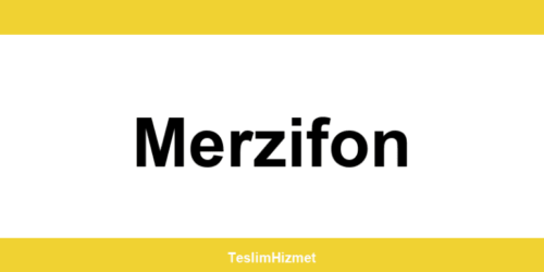 PTT Kargo Merzifon şubeleri ve iletişim bilgileri