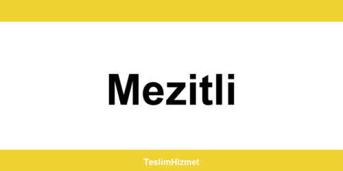 PTT Kargo Mezitli şubeleri ve iletişim bilgileri