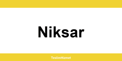 PTT Kargo Niksar şubeleri ve iletişim bilgileri