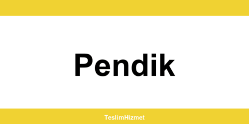 PTT Kargo Pendik şubeleri ve iletişim bilgileri