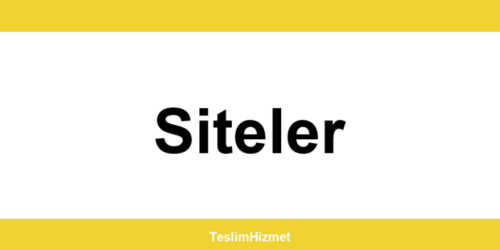 PTT Kargo Siteler şubeleri ve iletişim bilgileri