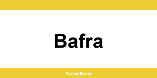 PTT Kargo Bafra şubeleri ve iletişim bilgileri