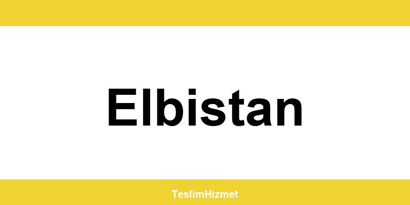 PTT Kargo Elbistan şubeleri ve iletişim bilgileri