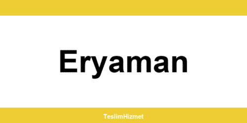 PTT Kargo Eryaman şubeleri ve iletişim bilgileri