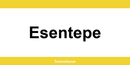 PTT Kargo Esentepe şubeleri ve iletişim bilgileri