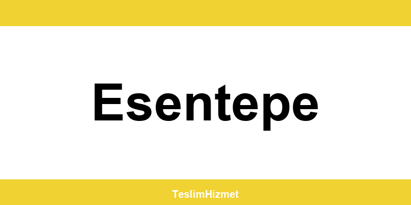 PTT Kargo Esentepe şubeleri ve iletişim bilgileri