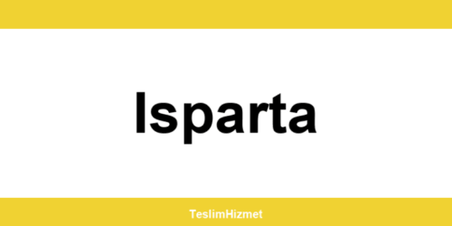 PTT Kargo Isparta şubeleri ve iletişim bilgileri