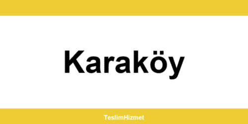 PTT Kargo Karaköy şubeleri ve iletişim bilgileri