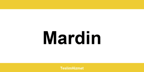PTT Kargo Mardin şubeleri ve iletişim bilgileri