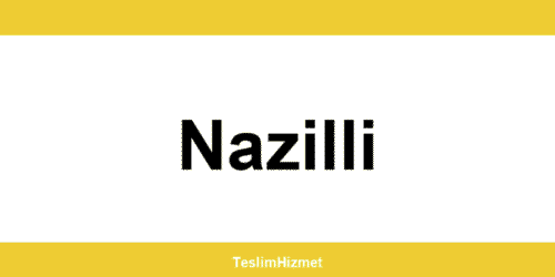 PTT Kargo Nazilli şubeleri ve iletişim bilgileri
