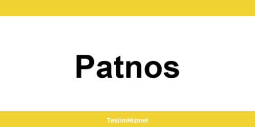 PTT Kargo Patnos şubeleri ve iletişim bilgileri