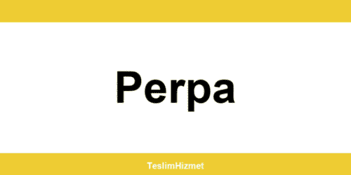 PTT Kargo Perpa şubeleri ve iletişim bilgileri