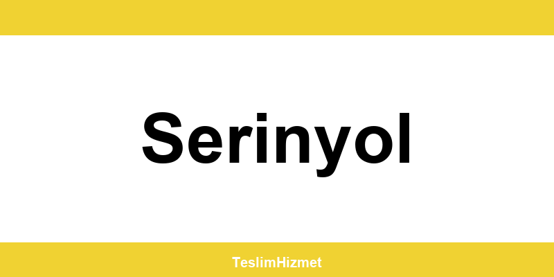 PTT Kargo Serinyol şubeleri ve iletişim bilgileri
