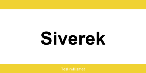 PTT Kargo Siverek şubeleri ve iletişim bilgileri